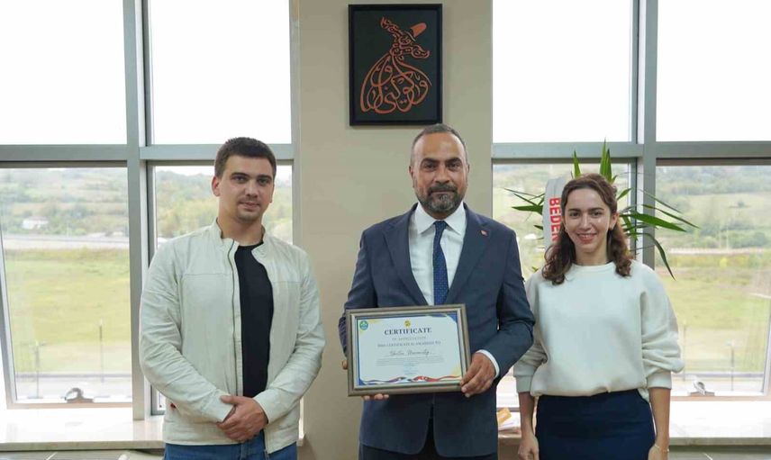 sırp izci kulübünden barü'ye teşekkür ziyareti