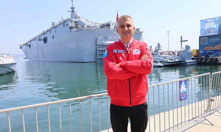 Deniz üstünde teknoloji şovu: Gölcük Tersanesi'nde yoğun kalabalık