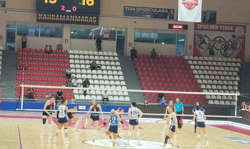 Kahramanmaraş Büyükşehir Belediyespor evinde güçlü oyunla Elazığ Belediyespor'u 3-1 yendi