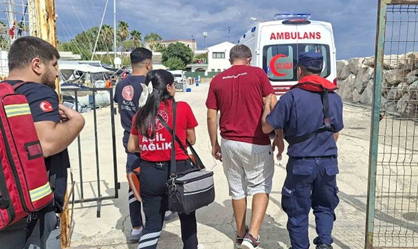 Datça açıklarında denizde sağlık müdahalesi: yolcu Sahil Güvenlik tarafından tahliye edildi
