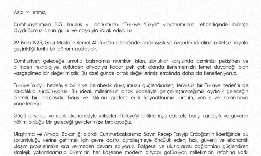 Cumhuriyet coşkusu ulaşımda: Ankara, İstanbul ve İzmir'de bazı raylı hatlar 29 ekim'de ücretsiz