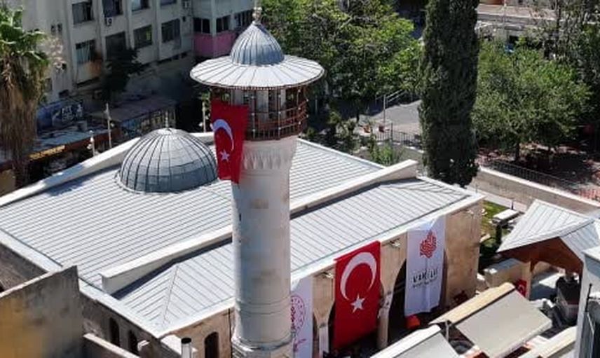 Gaziantep'in en eski yapılarından Ömeriye Camii aslına uygun restore edilerek yeniden ibadete açıldı