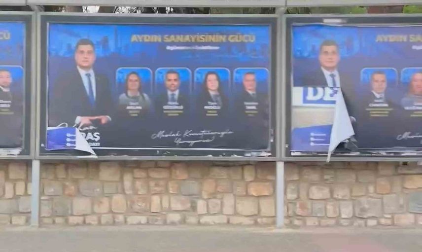 Gökhan Maraş'ın afişlerine saldırı: provokasyon iddiasıyla şikayetçi oldu