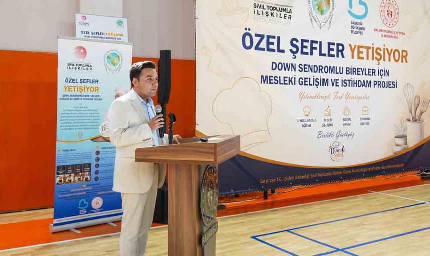 Özel şefler projesiyle Down sendromlu bireylere mutfakta mesleki fırsatlar