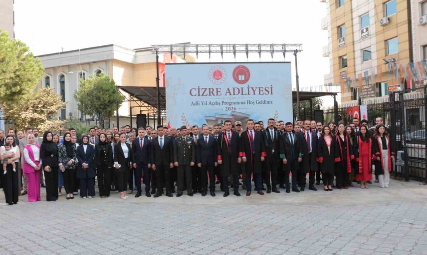 Cizre adalet sarayında 2026-2027 adli yılı başladı: meslektaşlık ve hizmet vurgusu