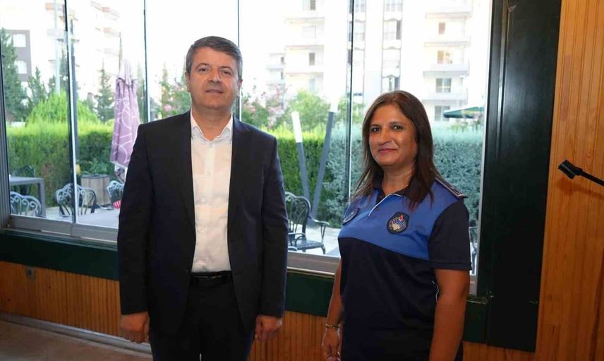 Başkan Tutdere zabıta haftasında personele teşekkür edip başarılarını ödüllendirdi