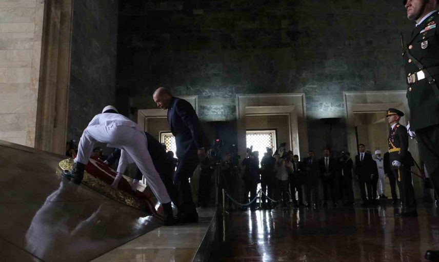 Anıtkabir'de birlik ve vefa mesajı: devlet erkanı 30 Ağustos'u andı
