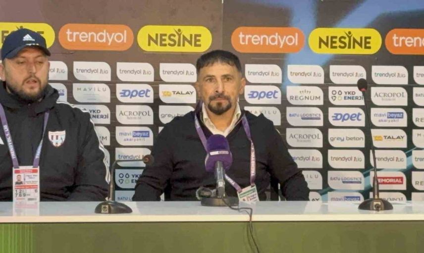 Bandırmaspor'da Ertuğrul Arslan: hataları düzelterek güçlü geri dönüş sözü