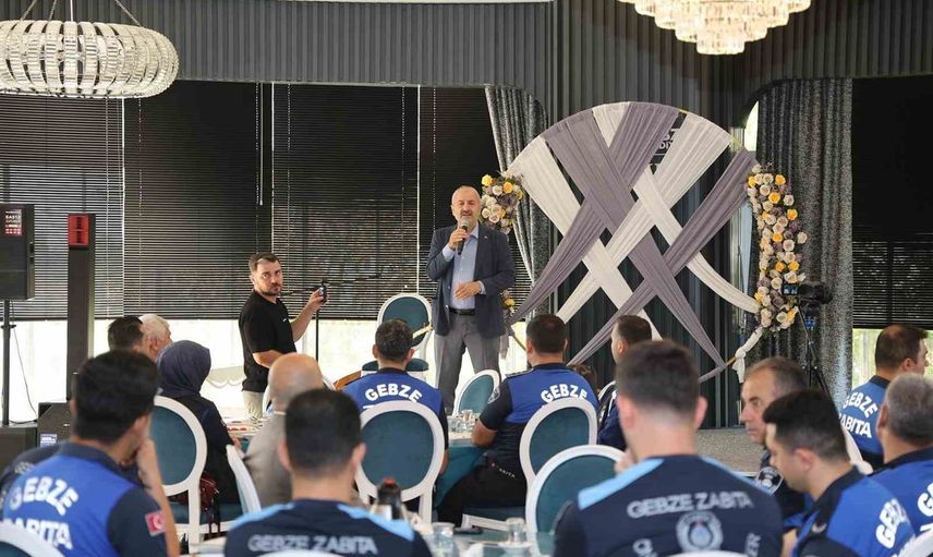 Zabıtanın 200. yılında Gebze'de sahada hizmet ve iletişim vurgusu