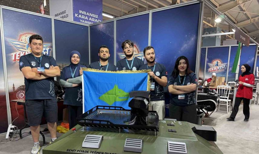 Mardin’de TEKNOFEST İKA yarışmasında gençlerin otonom atılımı