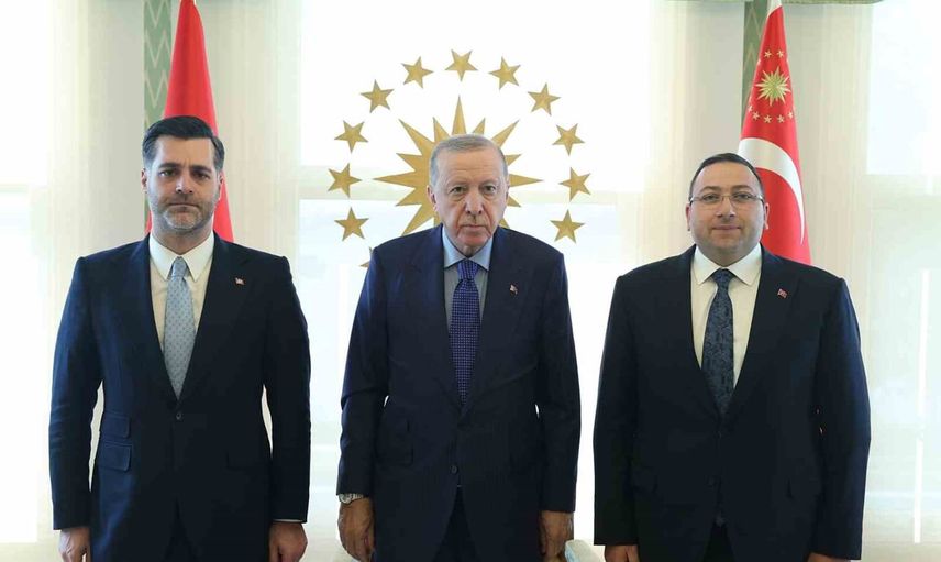 Vahdettin Köşkü'nde buluşma: Erdoğan, Üsküdar belediye başkan vekilini kabul etti