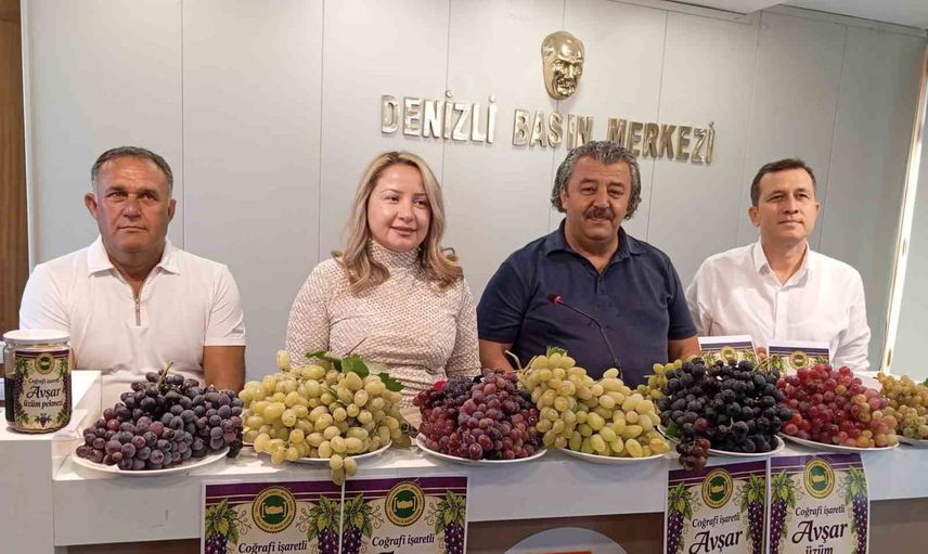 Avşar üzümü tesciliyle geleceğe taşınıyor