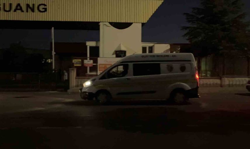Kayseri OSB'de iplik makinesine kaptırılan işçinin beş parmağı koptu