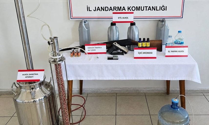 Sahte içki üretimine operasyon: Sakarya'da 5 gözaltı