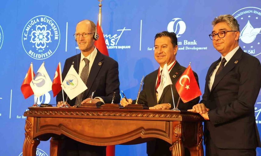 Muğla’nın su altyapısına 62,9 milyon avro ile iklim dayanıklılığı yatırımı