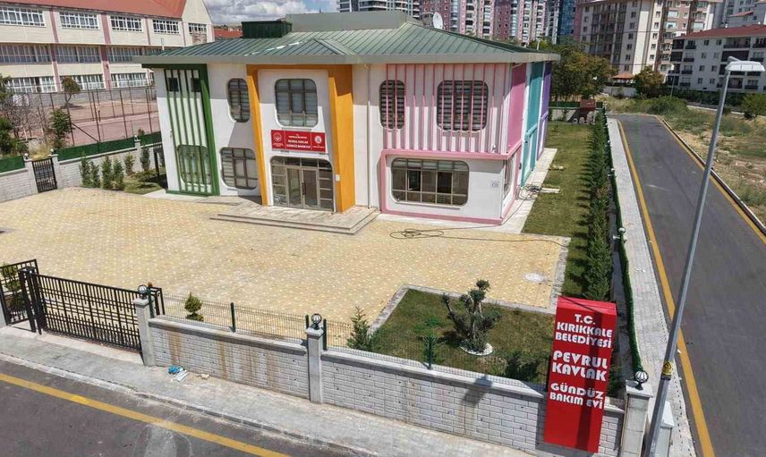 Kırıkkale'de Pevrul Kavlak gündüz bakımevi çalışan ailelere nefes aldıracak