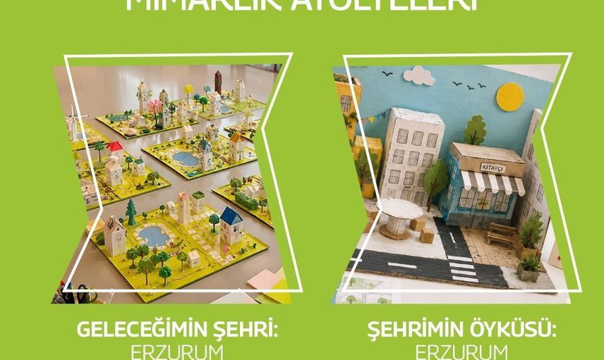 Çocuklar Forum Erzurum’da geleceğin şehirlerini kuruyor