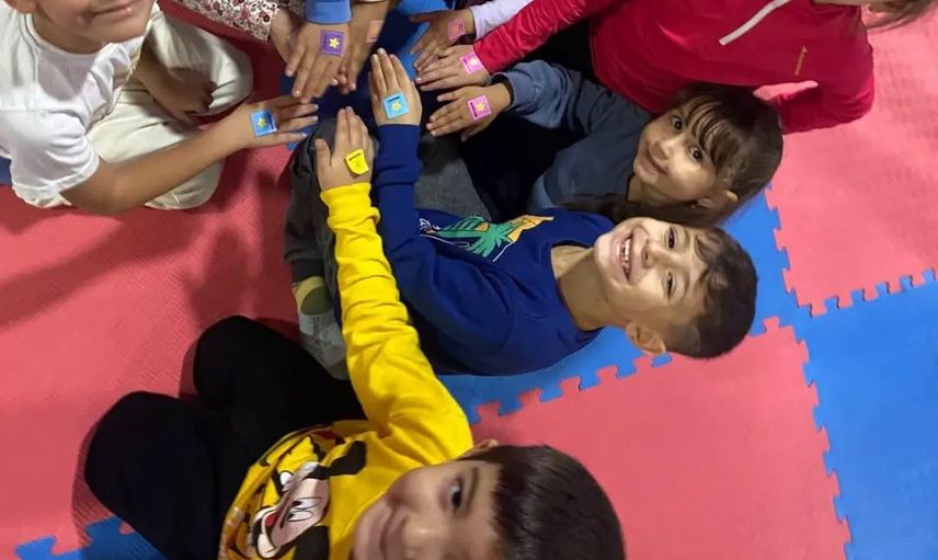 Germencik'te minikler kış sezonunu hareketle karşılıyor
