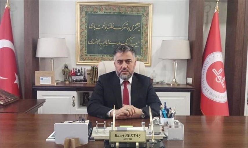 Bayburt il müftülüğünde atama: Eyüpsultan müftüsü Basri Bektaş göreve başladı