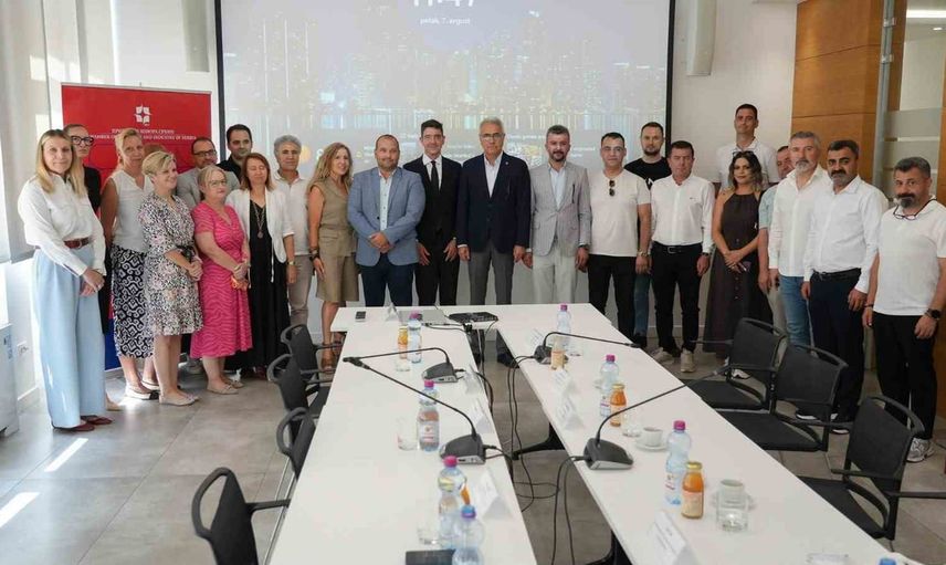 Sivaslı iş insanları Belgrad kapılarını ticarete açtı