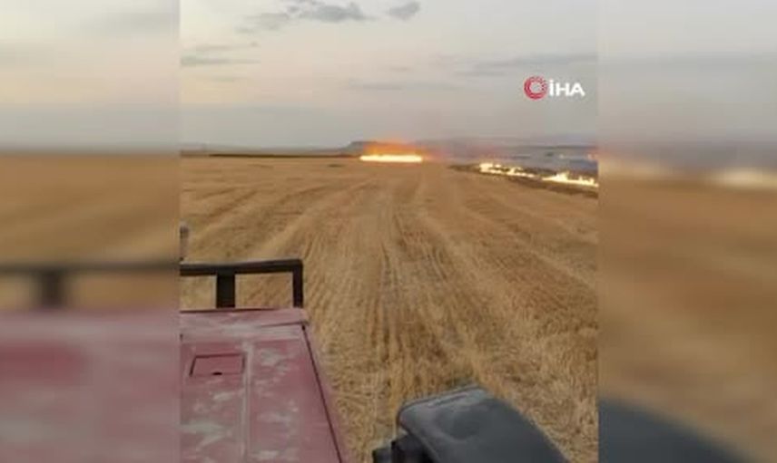 Gordion sit alanında çakmakla ot yakan kişi suçüstü yakalandı