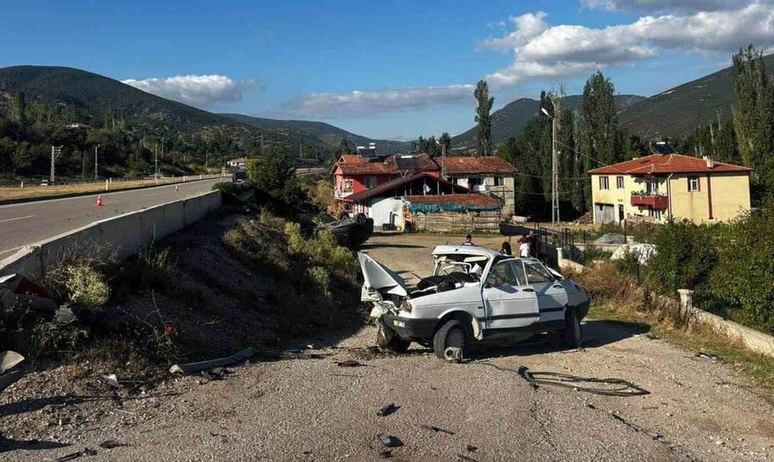 Kavşakta çarpışma: Tokat'ta bir kişi hayatını kaybetti