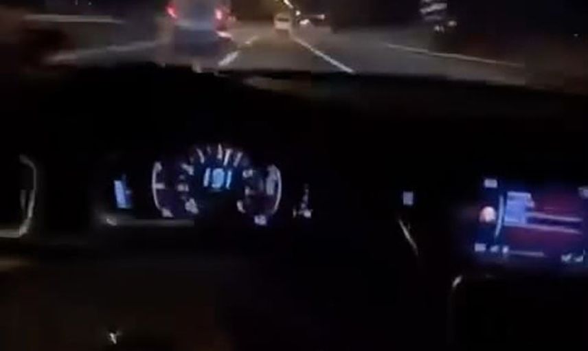 Otoyolda tehlikeli makas: Kuzey Marmara Otoyolu'nda 232 km ile yakalanan sürücüye 145 bin lira ceza