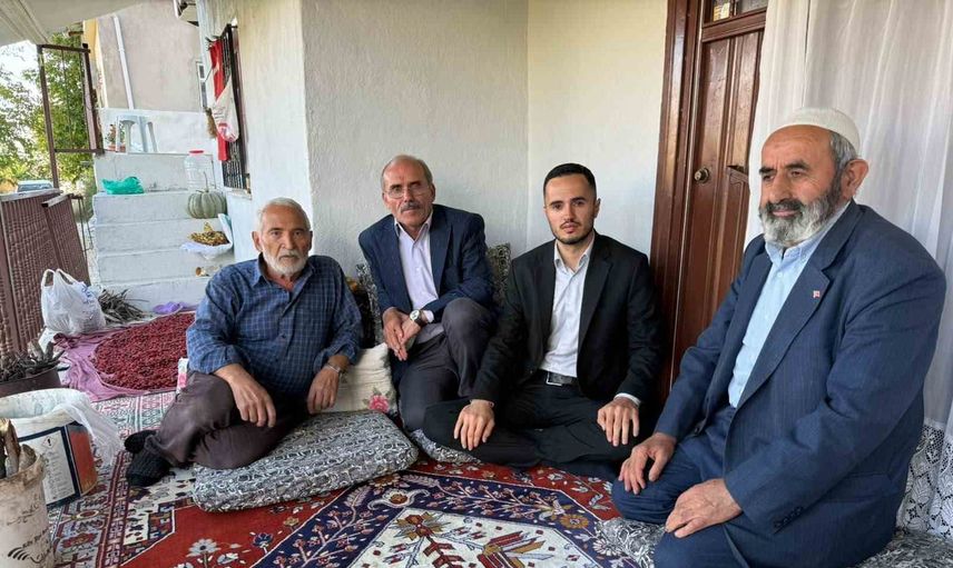 MHP'li heyetten Kuluncak'ta şehit ailelerine vefa ziyareti