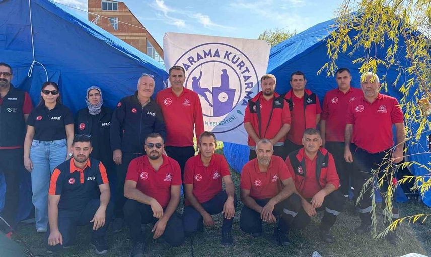 Afet hazırlığı güçleniyor: Adıyaman 04.17 ekibi Van kampında üç kez ikinci oldu