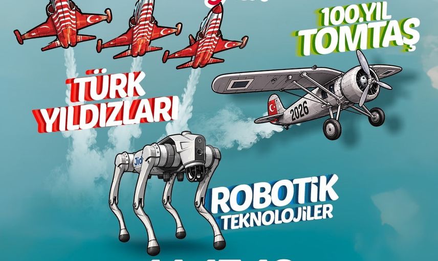 Bilimin uçuşu Kayseri’ye geliyor: Hürjet ve Türk Yıldızları Bilimfest’te