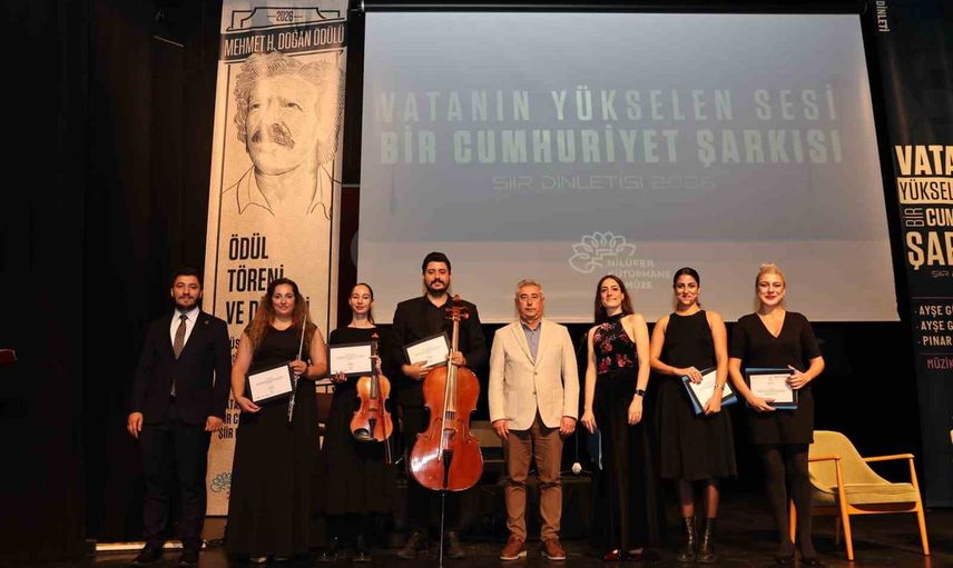 Nilüfer'de Mehmet H. Doğan anısına verilen ödül Hüseyin Köse'ye gitti