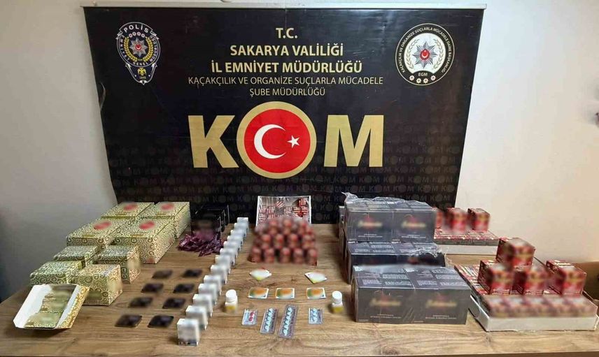 Sakarya'da depolara baskın: kaçak ürünlerle ilgili 2 kişi gözaltında
