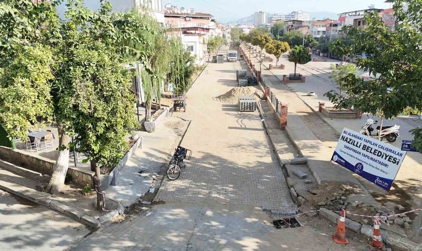 Nazilli’de Yeni Mahalle’ye nefes: 34. sokakta parke çalışması başladı