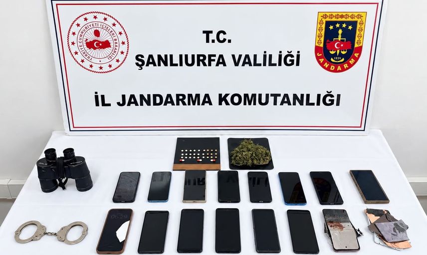Dron destekli operasyonla mısır tarlasında yakalanan üç kişi cezaevine gönderildi