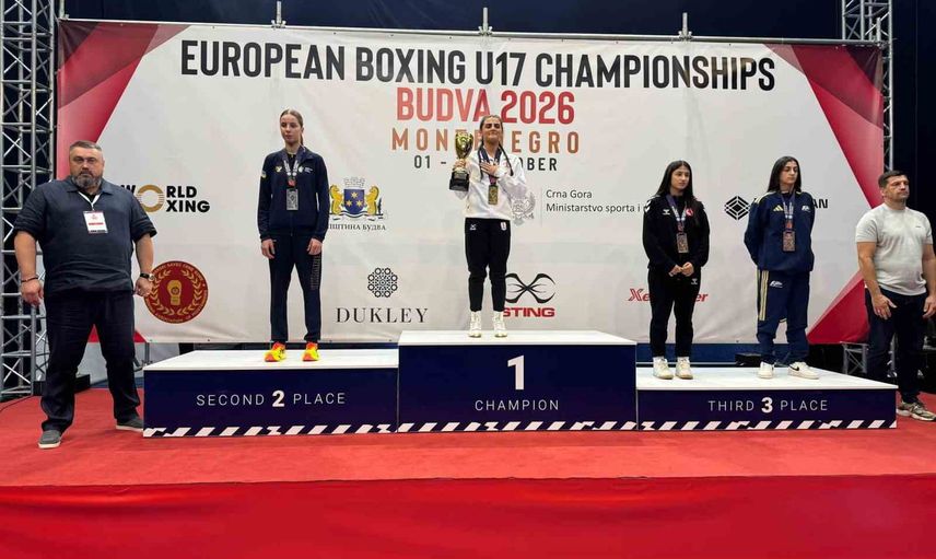 Karadağ’dan kürsüye: Sudem Temuçin bronz madalyayla döndü