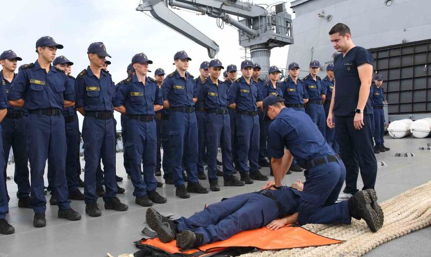 Kıyıda plan, denizde uygulama: TCG Osmangazi ile ileri denizcilik tatbikatı