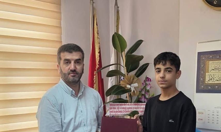 Çermik'te hafızlık sevinci: üç öğrenciye belgeleri takdim edildi