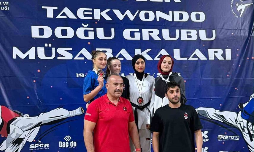 Kayserili sporcu Esma Nur Yılmaz 62 kiloda Türkiye üçüncüsü oldu