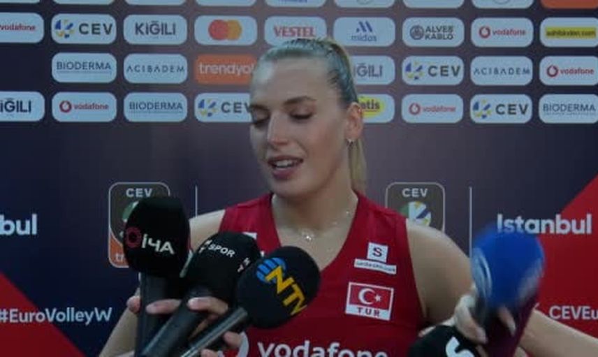 Cansu Özbay: 5'te 5 hedefiyle gruptan lider çıkmak istiyoruz