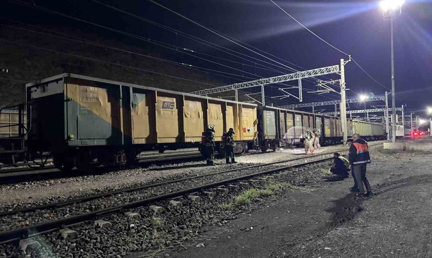 Nitrik asit sızıntısı Boğazköprü'de vagonun karantinaya alınmasına yol açtı