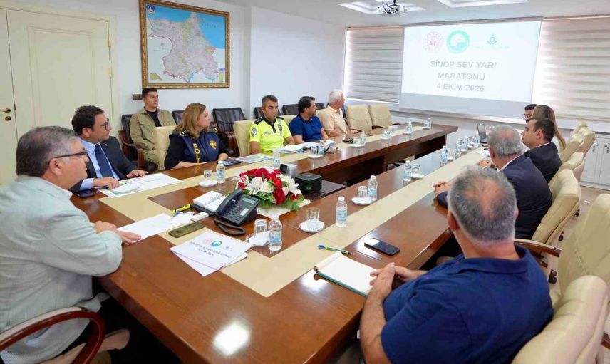 Sinop'ta ilk yarı maratonu heyecanı başlıyor