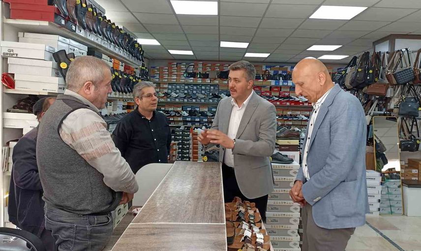 Havza'da yaralar sarılıyor: kaymakam Serin esnafla sahada