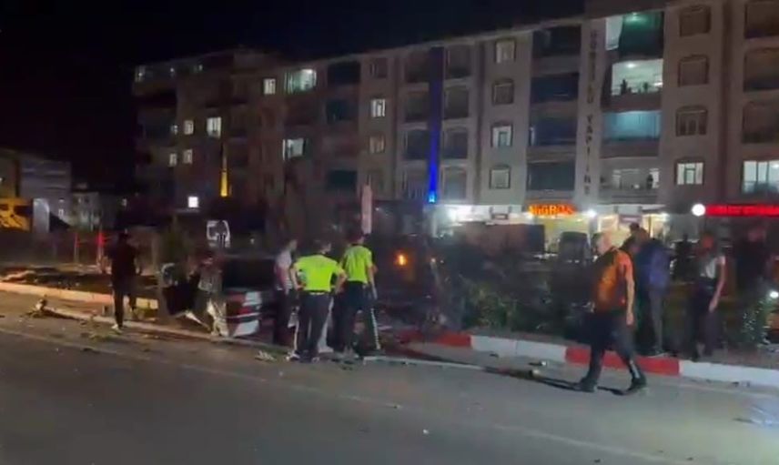 Kovancılar’da anlık refleks kazaya dönüştü: iki kişi yaralandı