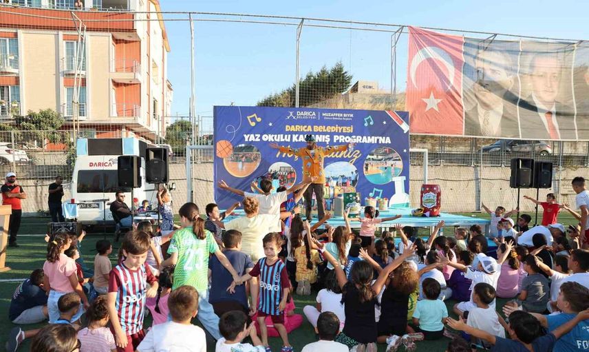 Darıca'da yazı hareketlendiren proje: 3 bin 300 çocuk 12 branşta sporla tanıştı