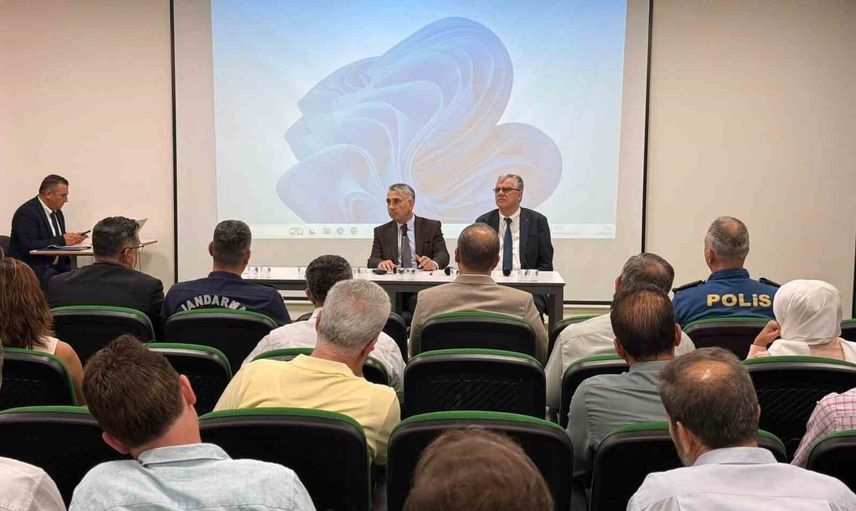 İncirliova'da eğitim yılı öncesi okul güvenliği için kapsamlı koordinasyon