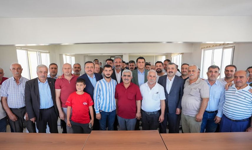 Şehitkamil'de fıstıkçılar sitesi esnafıyla sahada istişare