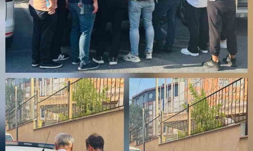Esenler TEM'de düğün konvoyu trafikte aksamalara neden oldu