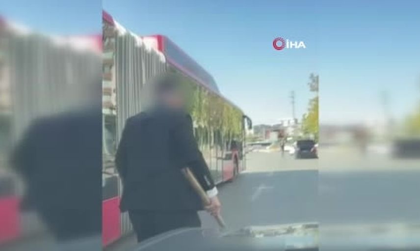 Konya'da trafikte sopalı saldırı girişimine 380 bin lira idari işlem