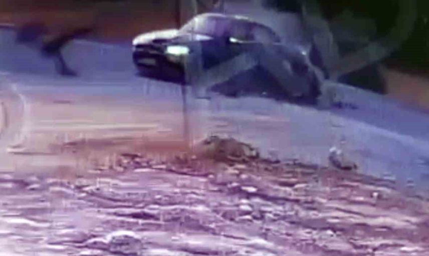 Motosiklet sürücüsünün öldüğü kaza güvenlik kamerasına yansıdı
