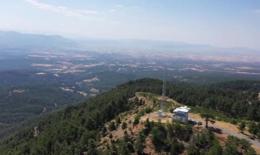 Denizli’nin ormanları insansız kulelerle 7/24 gözetleniyor